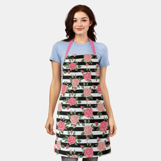 Populaire elegante Floral Schort (Gedragen)