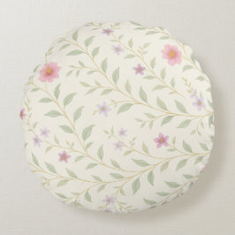 Populaire elegante moderne koninklijke groene wild rond kussen