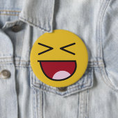 Populaire emoji LOL Ronde Button 4,0 Cm (In situ)