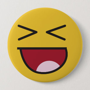 Populaire emoji LOL Ronde Button 4,0 Cm