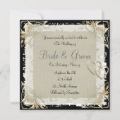Populaire en elegante uitnodiging tot weddenschapp (Voorkant)