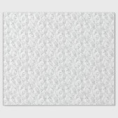 Populaire en ijsvormende kleur Uw Eigen Patroon Cadeaupapier (Vlak)