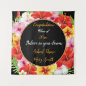 Populaire Exotische Bloemstuk Aangepaste Tapijt Wandkleed (Voorkant)