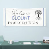 Populaire familieboom reünie banner (Beurs)