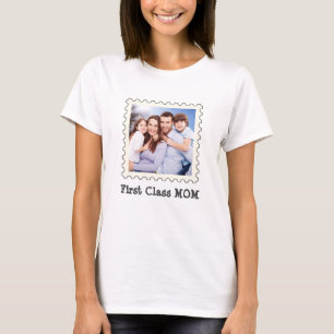 Populaire foto van mam Best Mam Ever, aangepast vi T-shirt