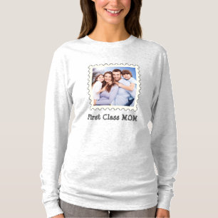 Populaire foto van mam Best Mam Ever, aangepast vi T-shirt
