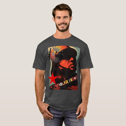 POPULAIRE FRONT T-SHIRT (Voorkant volledig)