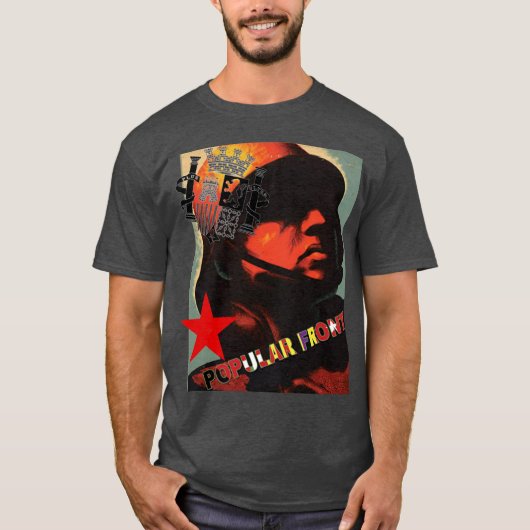 POPULAIRE FRONT T-SHIRT (Voorkant)