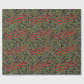 Populaire geheime camouflage-feestdag van de solda cadeaupapier (Vlak)