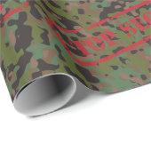 Populaire geheime camouflage-feestdag van de solda cadeaupapier (Rol Hoek)