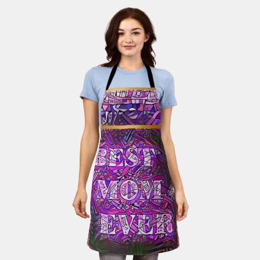 Populaire Gift Modern Elegant Schort (Gedragen)