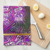 Populaire Gift Modern Elegant Theedoek (Quarter Fold)