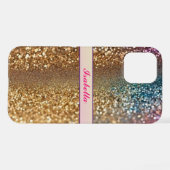 Populaire Glitter Opal Holografische Collectie iPhone Hoesje (Achterkant horizontaal)