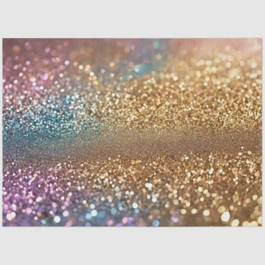 Populaire Glitter Opal Holografische Collectie Tissuepapier (Voorkant)