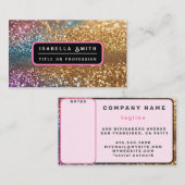 Populaire Glitter Opal Holografische Collectie Visitekaartje (Voorkant / Achterkant)