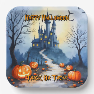 Populaire Halloween Griezelen Cute Collectie Papieren Bordje
