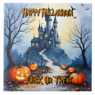Populaire Halloween Griezelen Cute Collectie Tegeltje