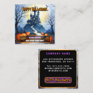Populaire Halloween Griezelen Cute Collectie Vierkante Visitekaartje