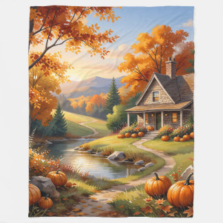Populaire Herfst Gouden Thanksgiving Collectie Fleece Deken