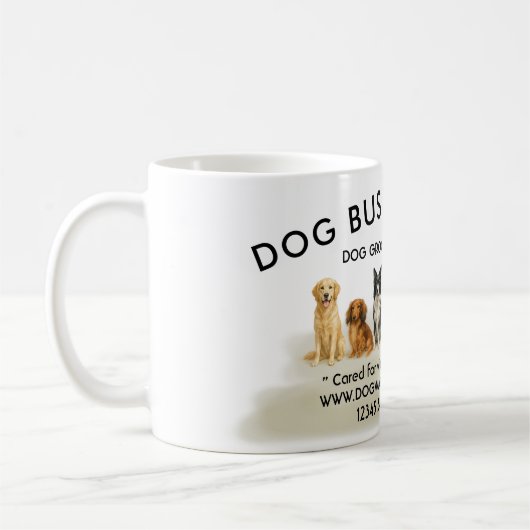 Populaire Hondenrassen illustratie Koffiemok (Links)