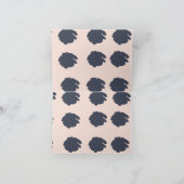 Populaire huwelijkskaarten bedankkaart (Binnen)