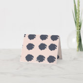 Populaire huwelijkskaarten bedankkaart (Achterkant)