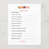 Populaire Ice Creamr-baby showerPapierblad (Voorkant)