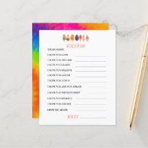 Populaire Ice Creamr-baby showerPapierblad