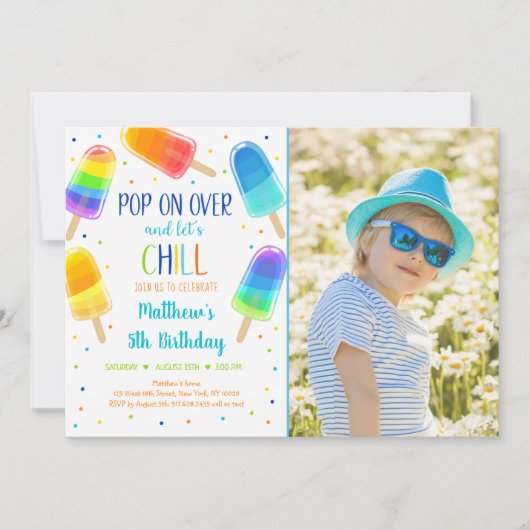 Populaire ijscream-Pop op meer dan één dag Kaart (Voorkant)