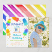 Populaire ijscream-Pop op meer dan één dag Kaart (Voorkant / Achterkant)