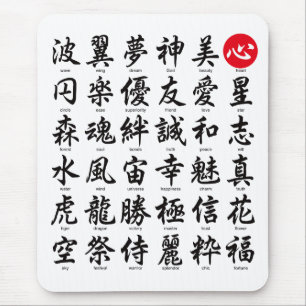 Populaire Japanse Kanji Muismat