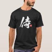 Populaire Kanji [侍] Samurai T-shirt (Voorkant)