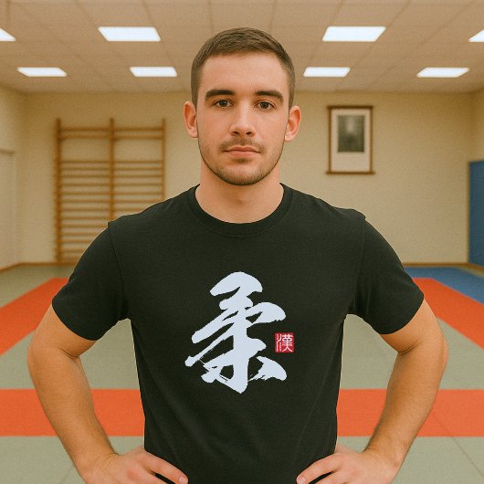 Populaire Kanji [柔] Yawara T-shirt