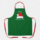 Populaire Kerstman Kerstkoek Bakploeg Schort (Voorkant)
