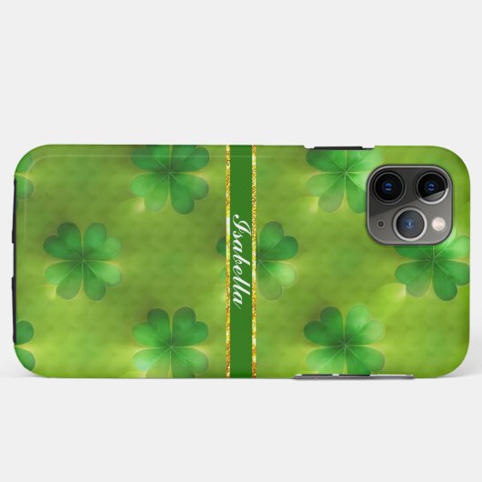 Populaire klap 4 Lijsten Groen Collectie Case-Mate iPhone Case (Achterkant (horizontaal))
