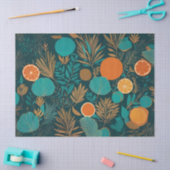 Populaire kleuren Sinaasappel plakjes tissue papie Tissuepapier (Craft)