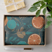 Populaire kleuren Sinaasappel plakjes tissue papie Tissuepapier (Geschenk)