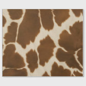 Populaire Koe Faux Leather Elegant Collectie Cadeaupapier (Vlak)