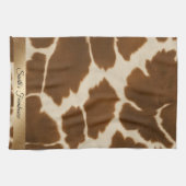 Populaire Koe Faux Leather Elegant Collectie Theedoek (Horizontaal)