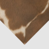 Populaire Koe Faux Leather Elegant Collectie Tissuepapier (Detail)