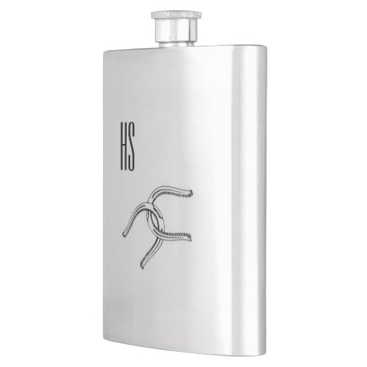 Populaire Lucky-Hoefijzers op zilver Flacon (Links)