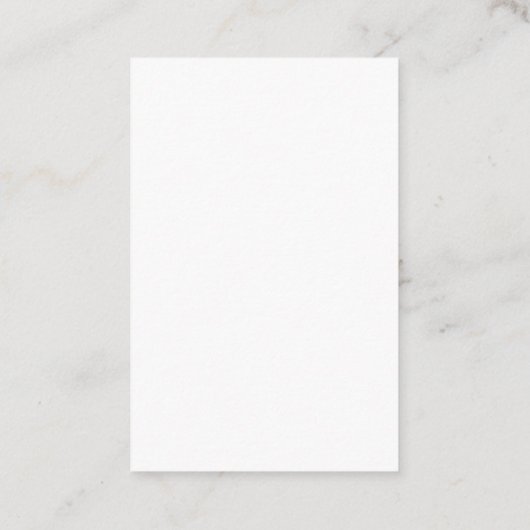 Populaire moderne Gold White-minimalistische profe Visitekaartje (Achterkant)