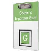 Populaire monochromatische Dollar Bill Klembord (Links)