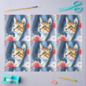 Populaire Mooie Schattigee Waterverf Kat Collectie Tissuepapier (Craft)