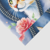 Populaire Mooie Schattigee Waterverf Kat Collectie Tissuepapier (Detail)