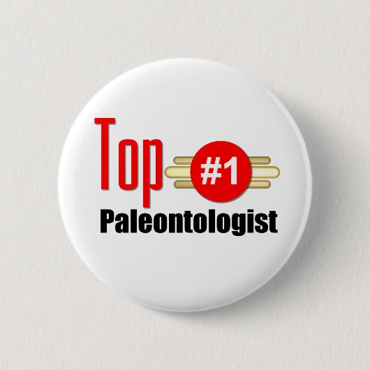Populaire paleontoloog ronde button 5,7 cm (Voorkant)