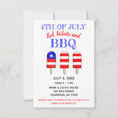 Populaire partij Rood, Wit en BBQ Kaart (Voorkant)