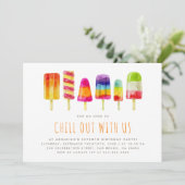 Populaire Partij | Uitnodiging voor kinderen van B (Staand voorkant)