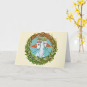 Populaire Party Gasten kaart (Gele Bloem)