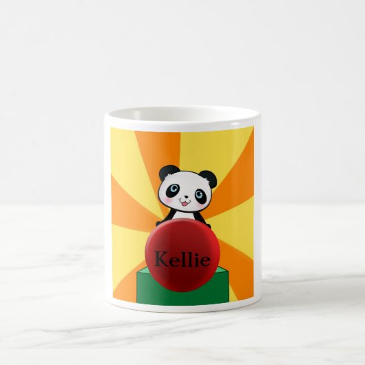Populaire persoonlijke Panda-Beer Mok Gift Lover (Center)